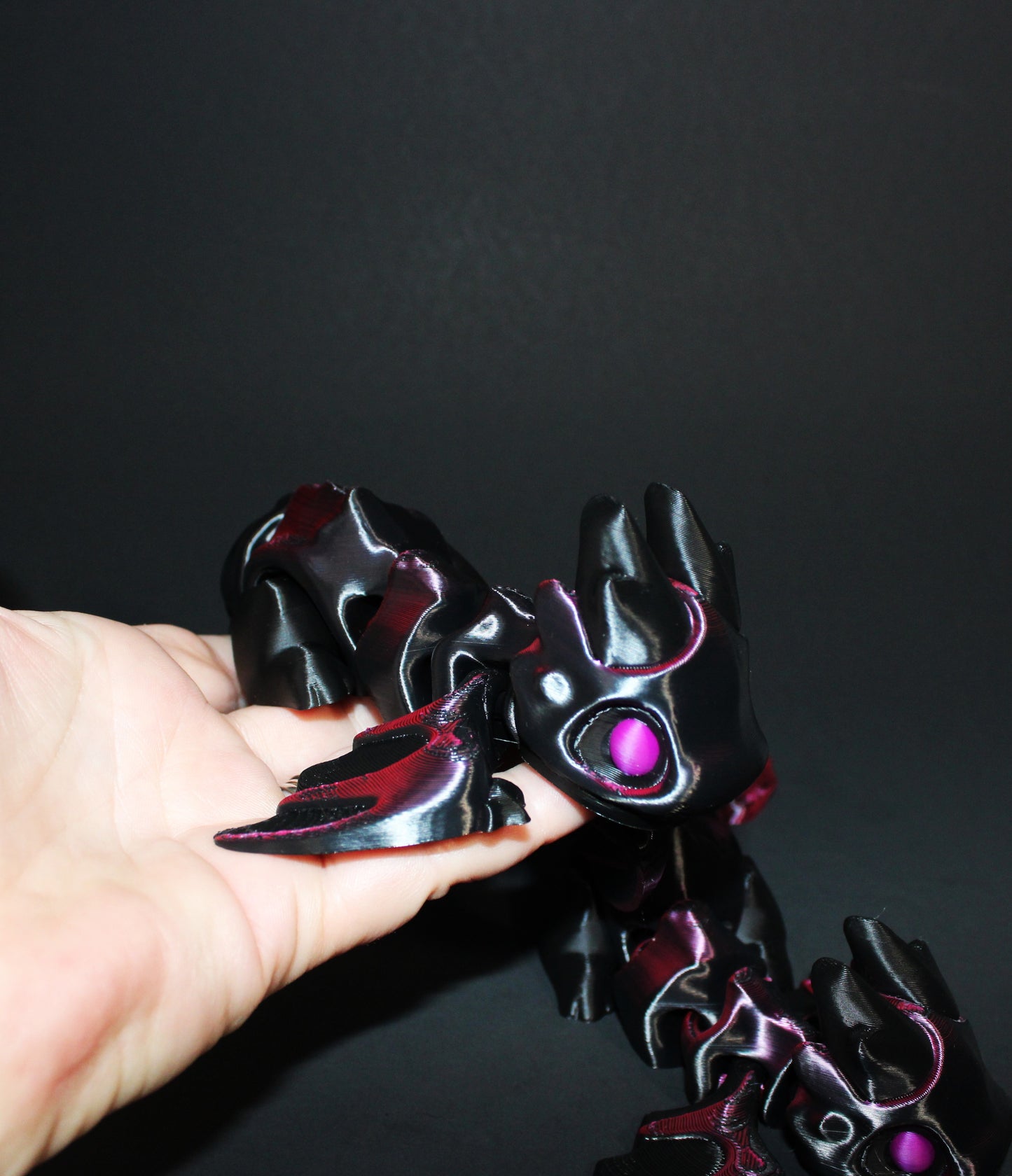 Bone Dragon:7.5 inches Long-Full Color 3D Printed Articulated Fidget Toy