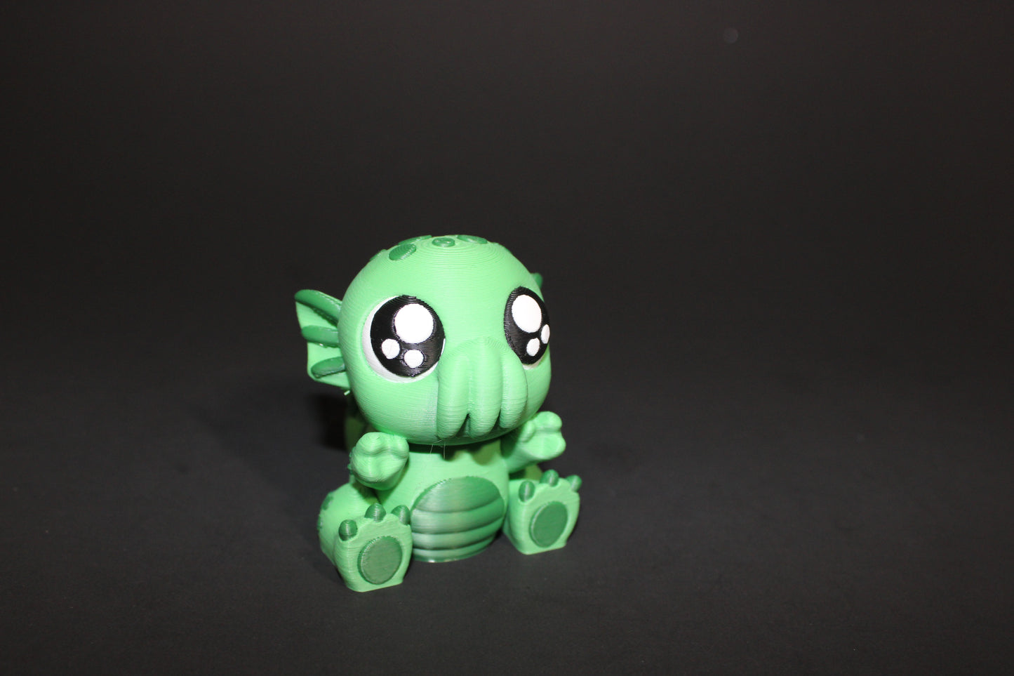 Cthulhu 3D Printed Articulated Flexi Fidget Toy - Wonderland 3D Printing