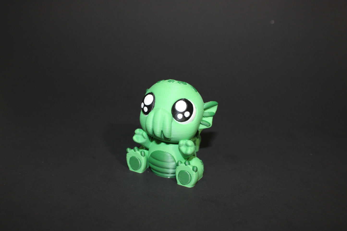 Cthulhu 3D Printed Articulated Flexi Fidget Toy - Wonderland 3D Printing