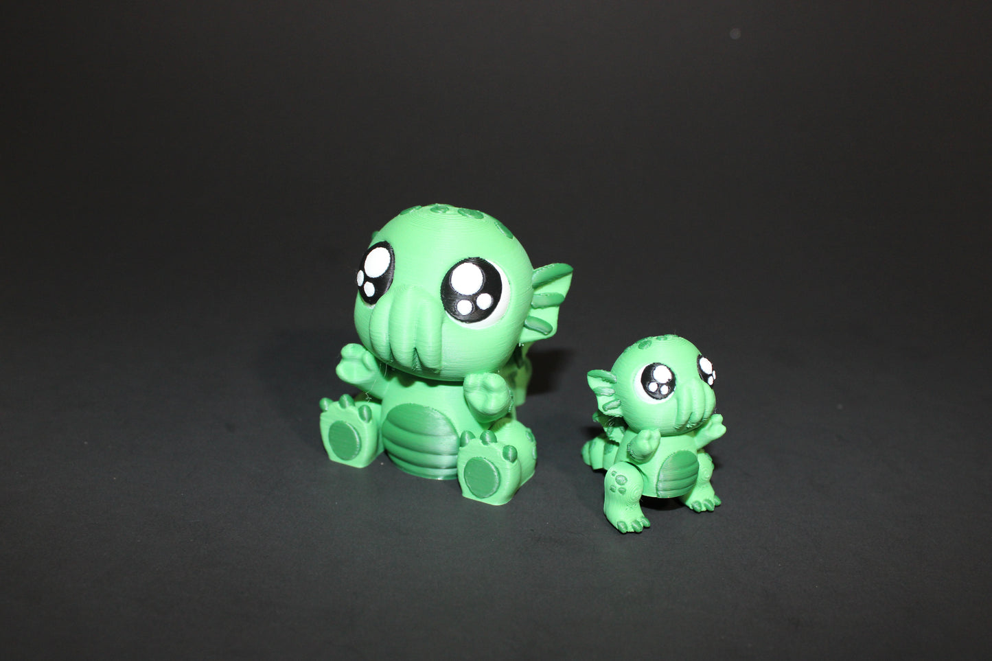 Cthulhu 3D Printed Articulated Flexi Fidget Toy - Wonderland 3D Printing
