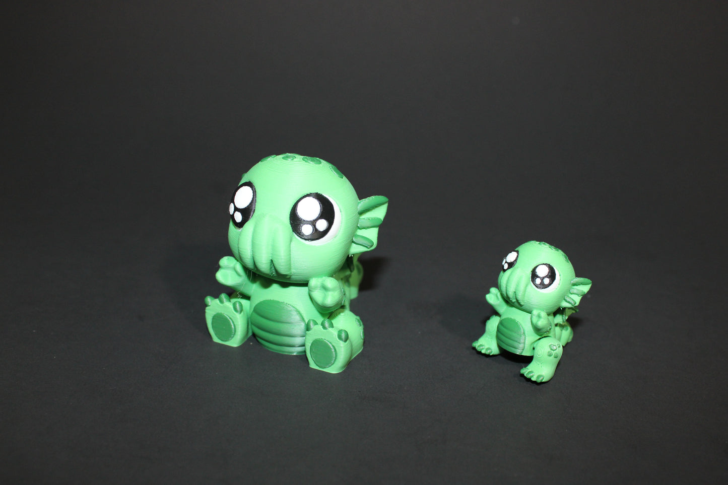 Cthulhu 3D Printed Articulated Flexi Fidget Toy - Wonderland 3D Printing