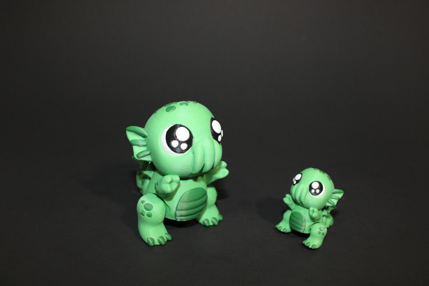 Cthulhu 3D Printed Articulated Flexi Fidget Toy - Wonderland 3D Printing