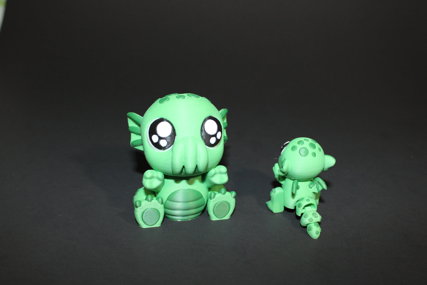 Cthulhu 3D Printed Articulated Flexi Fidget Toy - Wonderland 3D Printing