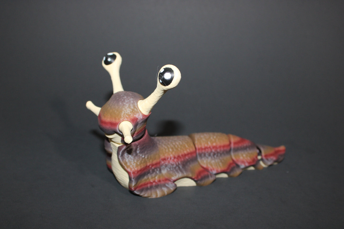 Slug or Snail Halloween Edition- 3D Printed Articulated Figurine -Popular Gift Idea! - Wonderland 3D Printing
