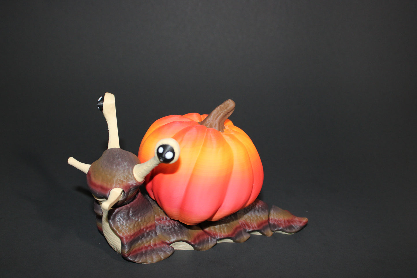 Slug or Snail Halloween Edition- 3D Printed Articulated Figurine -Popular Gift Idea! - Wonderland 3D Printing