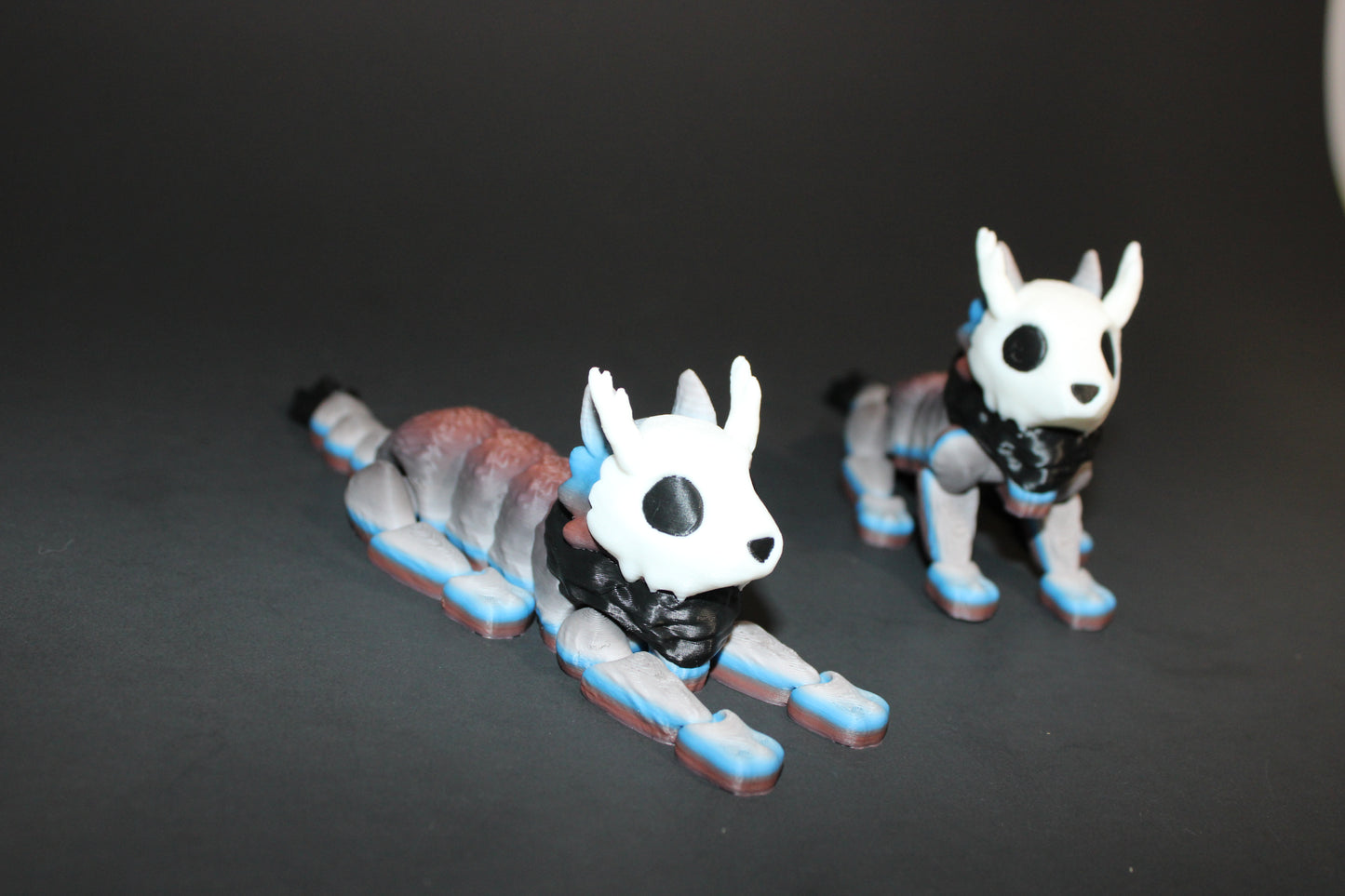 Wendigo 6 inches long 3D Printed Articulated Flexi Fidget Toy - Wonderland 3D Printing