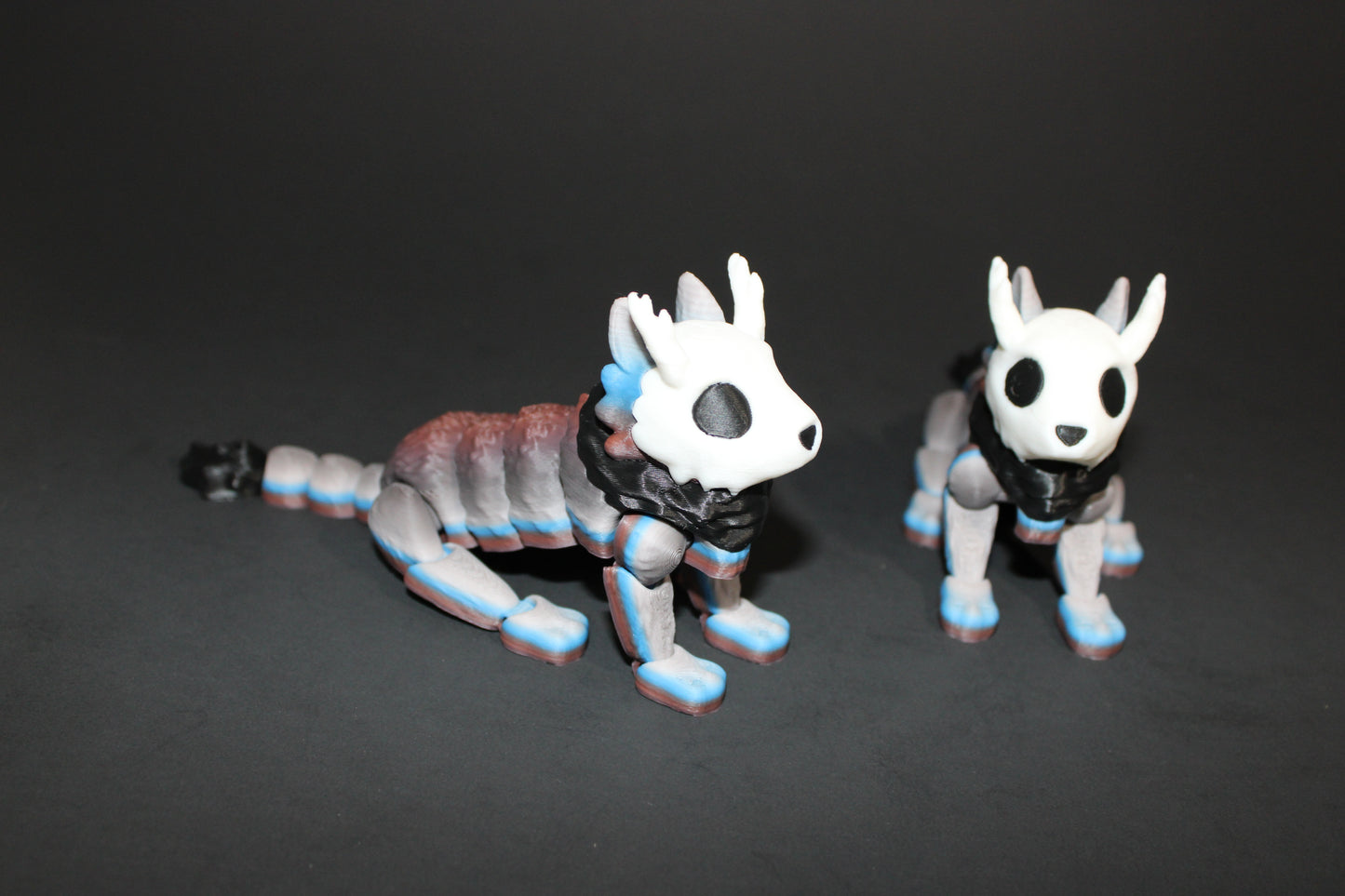 Wendigo 6 inches long 3D Printed Articulated Flexi Fidget Toy - Wonderland 3D Printing