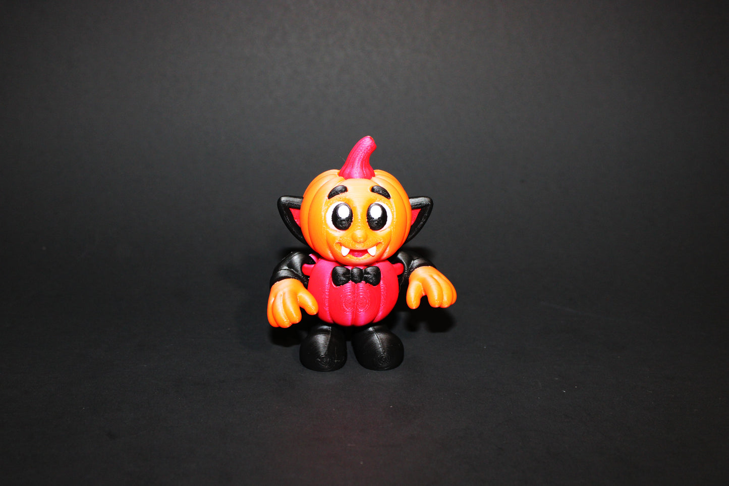 Flexi Pumpkins 3.5 inches Tall-3D Printed Articulated Flexi Fidget Toy - Wonderland 3D Printing