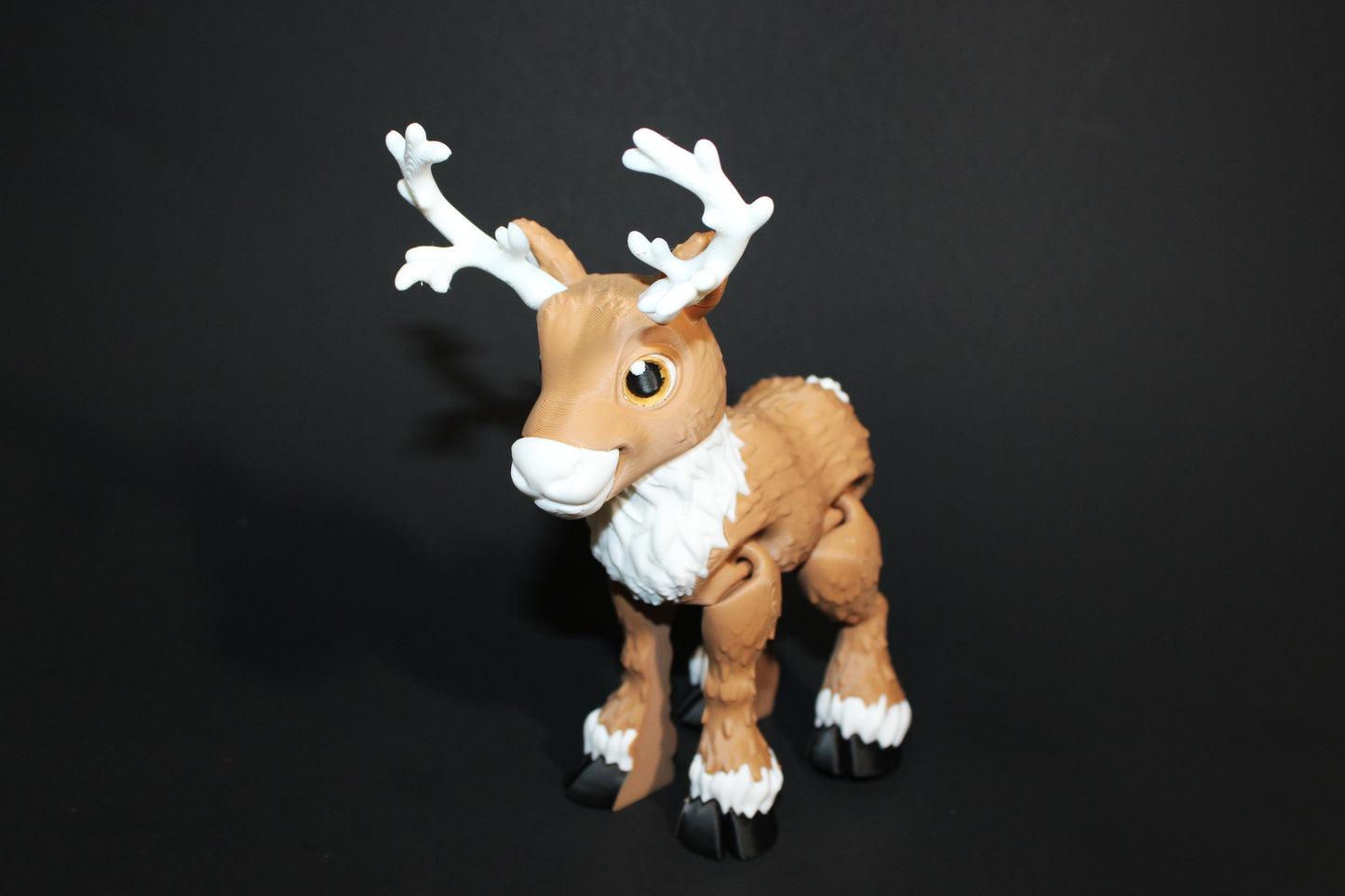 3D Printed Articulated Reindeer Fidget Toy - Wonderland 3D Printing