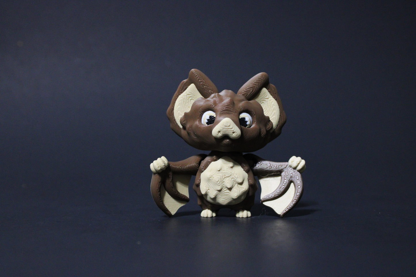 Celestial Bat Articulated 3d Printed Figurine 2.75" Tall - Wonderland 3D Printing