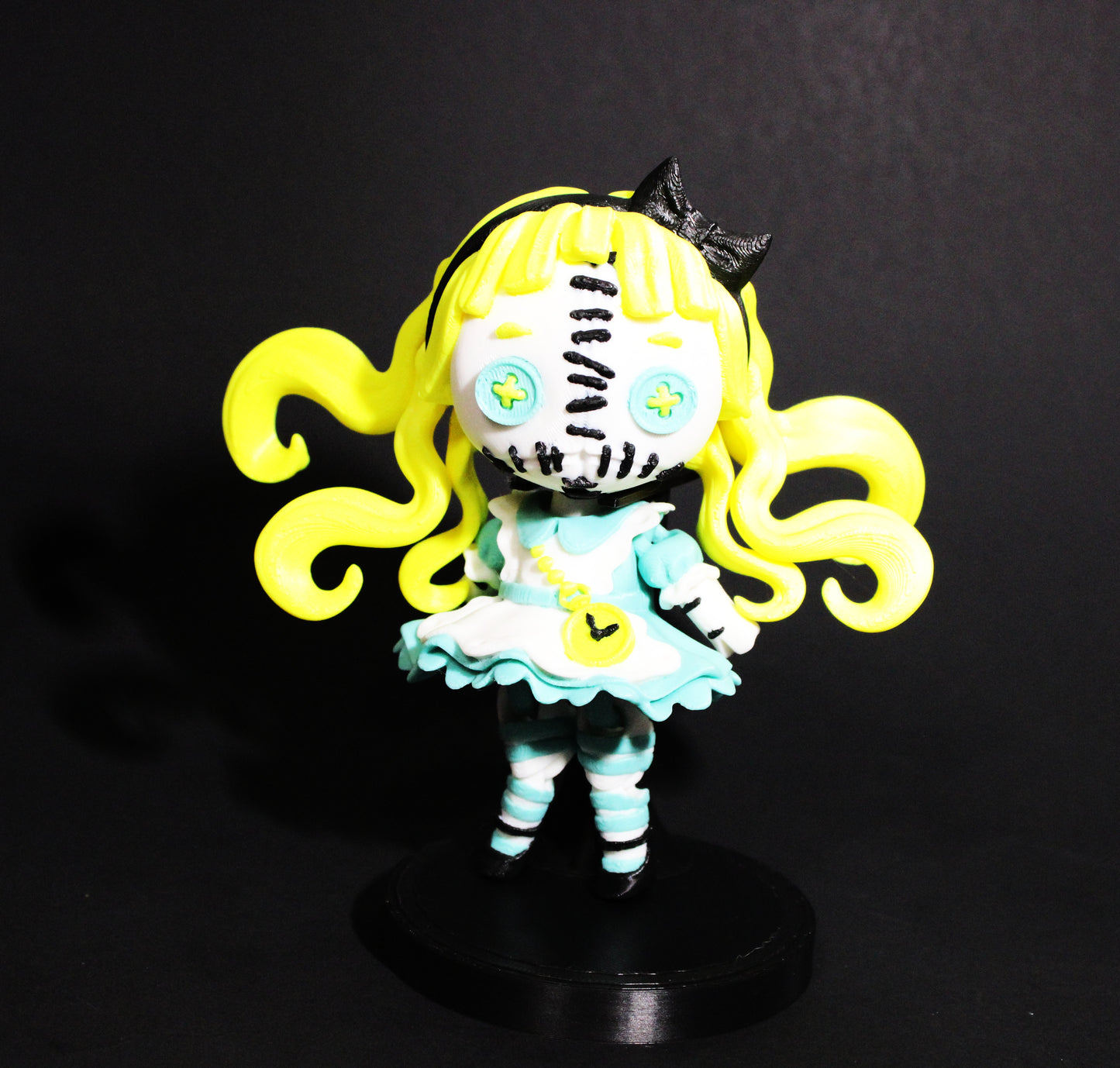 Wonderland Fidget Toy Set: Alice, Caterpillar, Hatter, Cat, Rabbit, Queen - 3D Printed - Wonderland 3D Printing