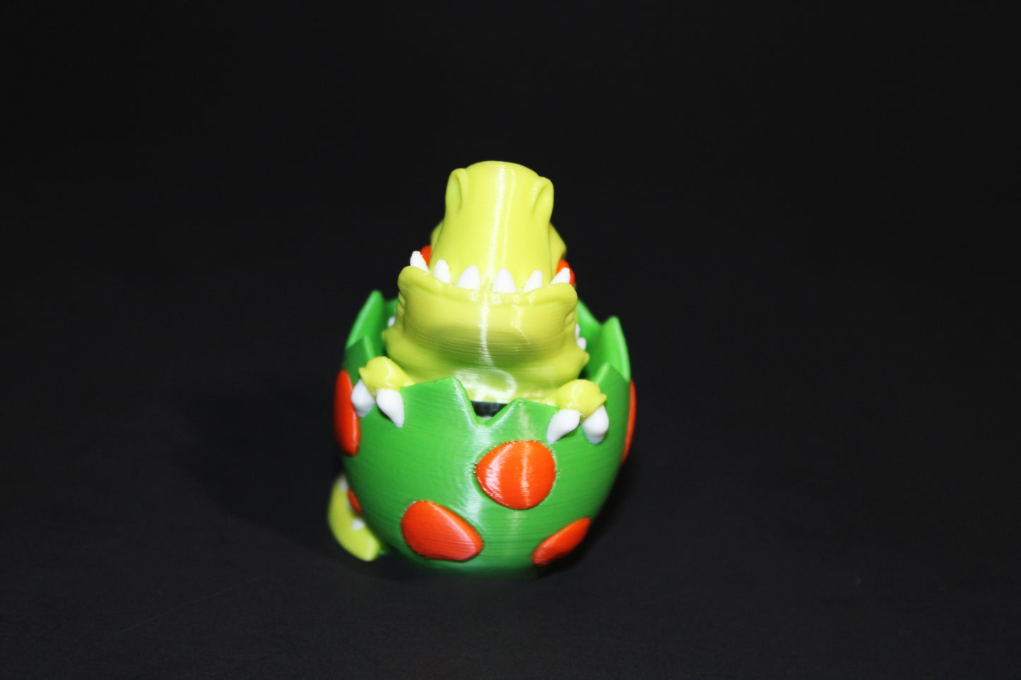 3D Printed Clown in a Box Clicker, Dino or Creepy Kitty