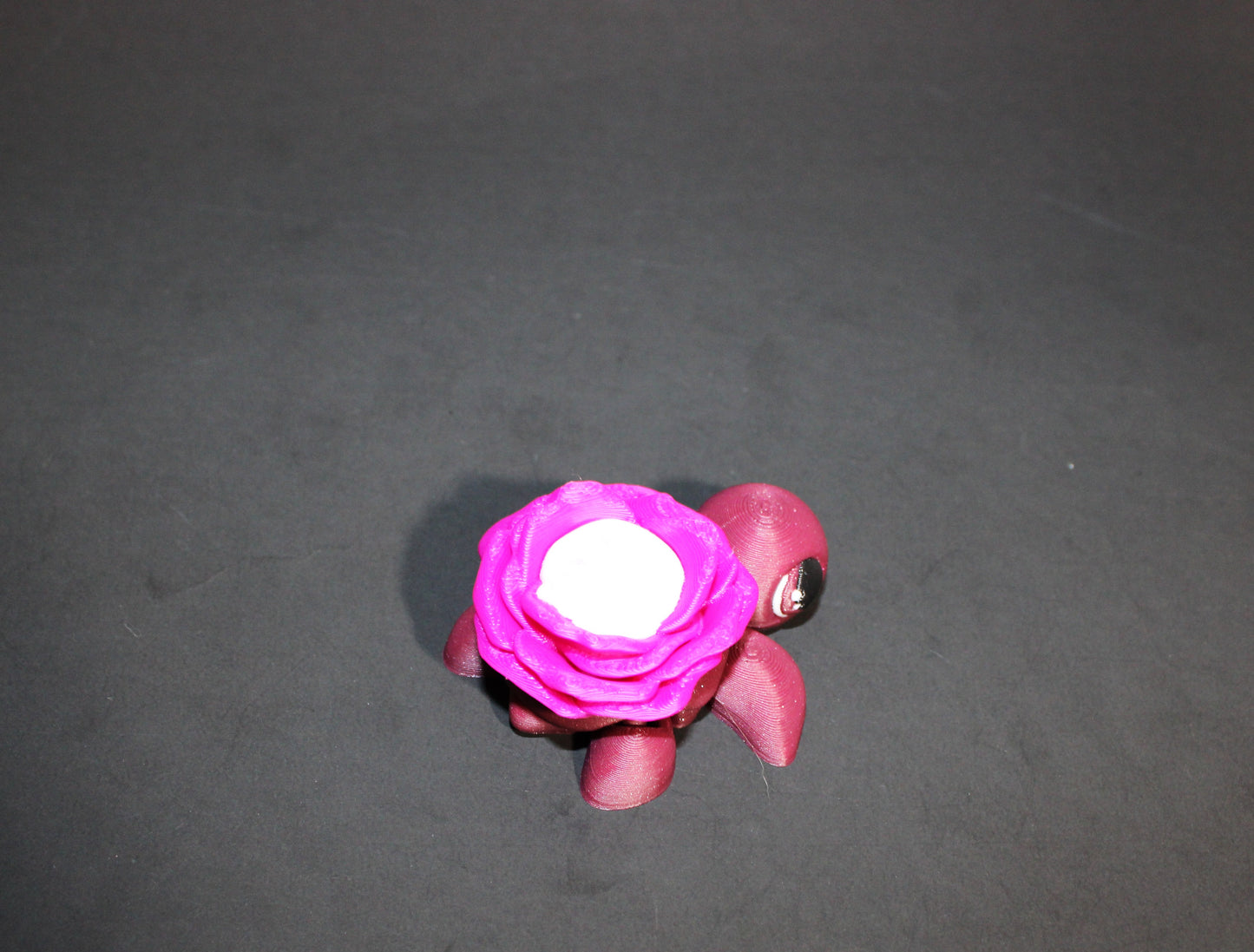 3D Printed Articulated Turtle Fidget Toy - Spooky Styles 2.5 inches - Wonderland 3D Printing