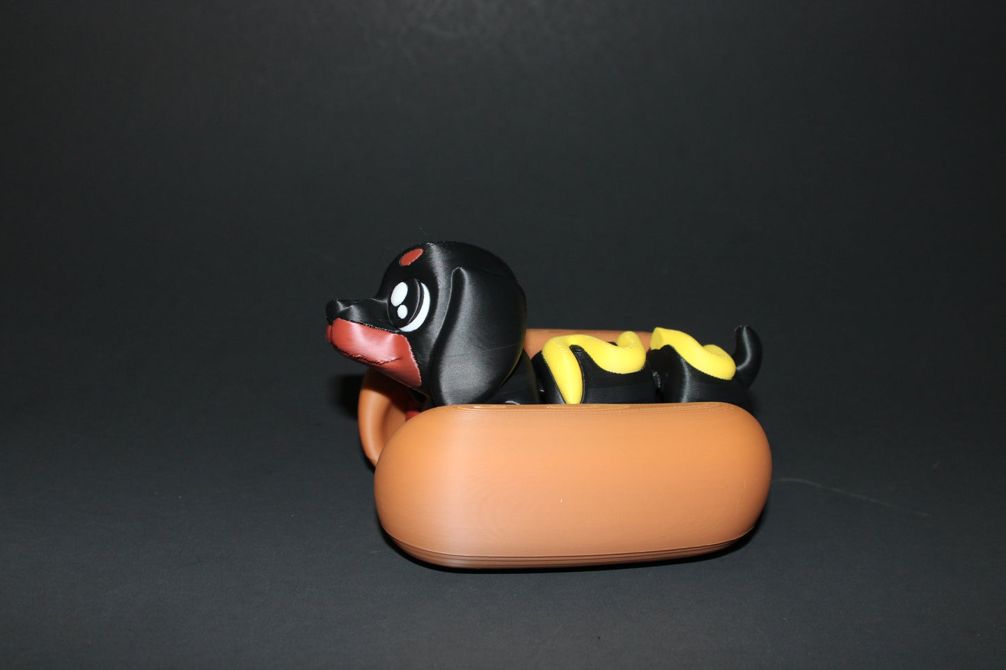 Hot Dog: 3D Printed Fidget Toy 5" long - Wonderland 3D Printing