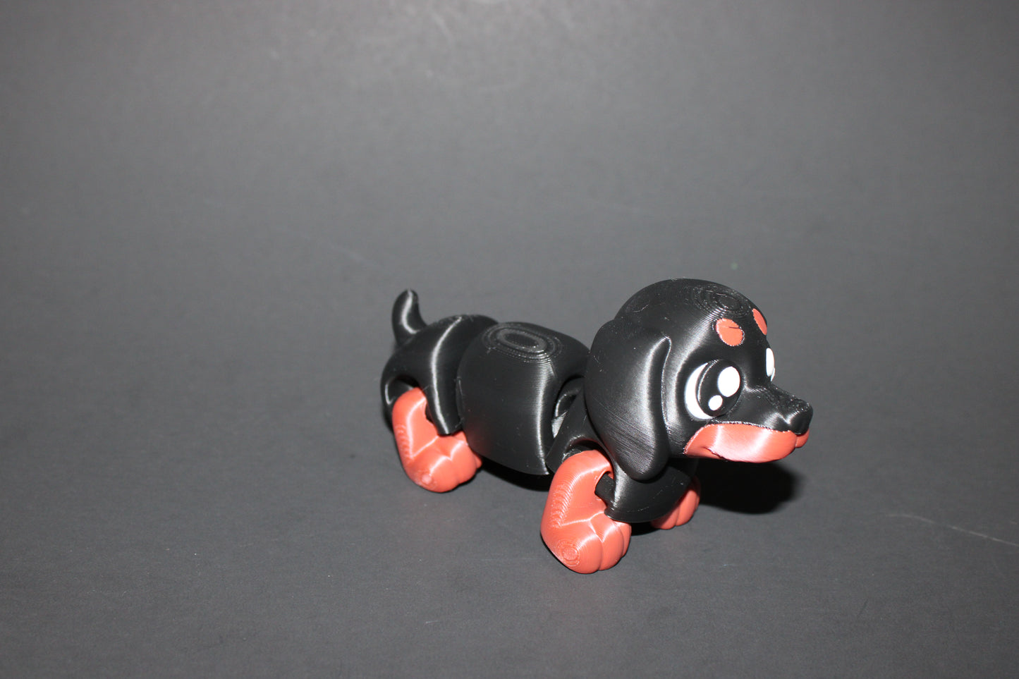 Hot Dog: 3D Printed Fidget Toy 5" long - Wonderland 3D Printing