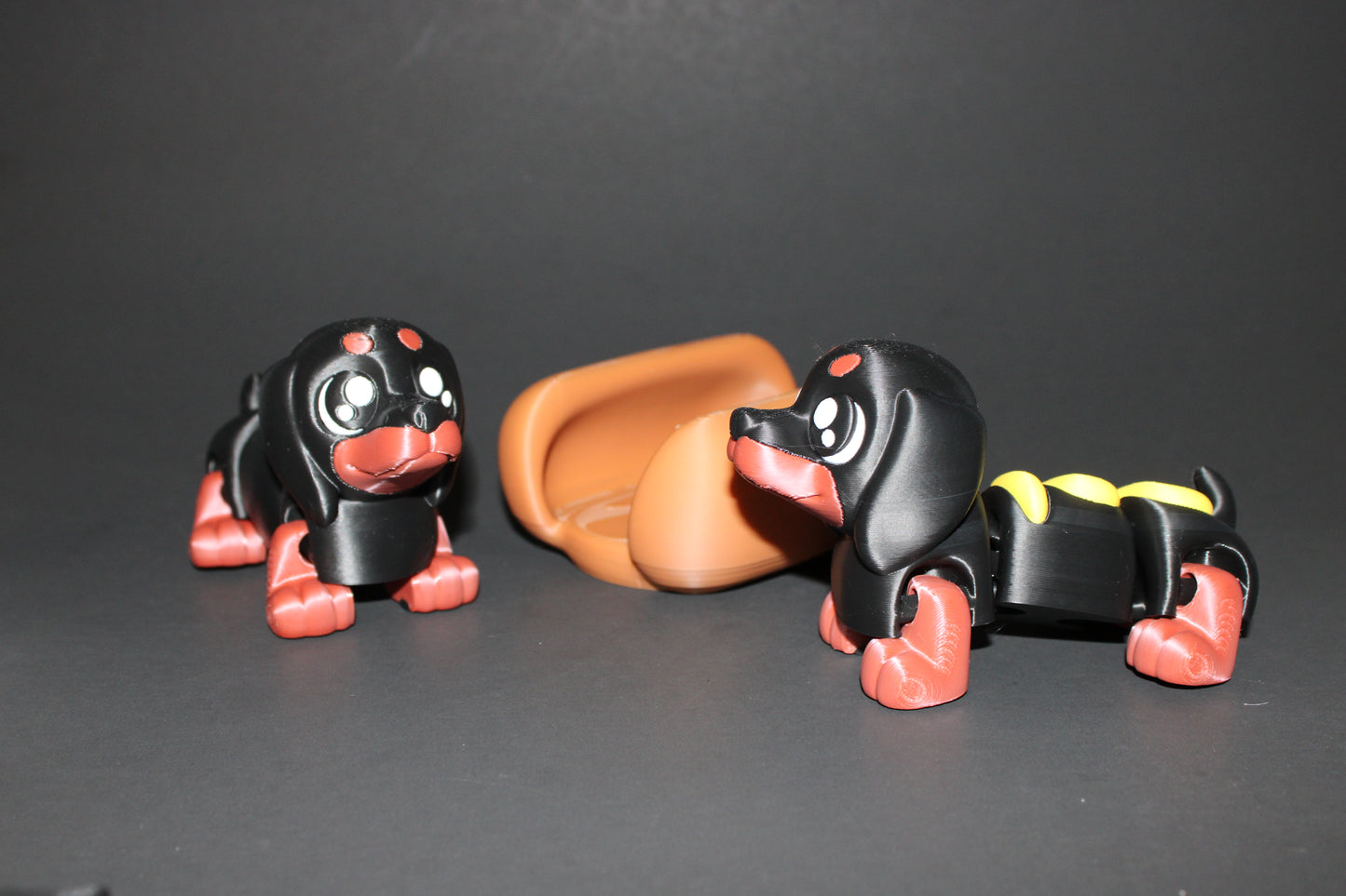 Hot Dog: 3D Printed Fidget Toy 5" long - Wonderland 3D Printing
