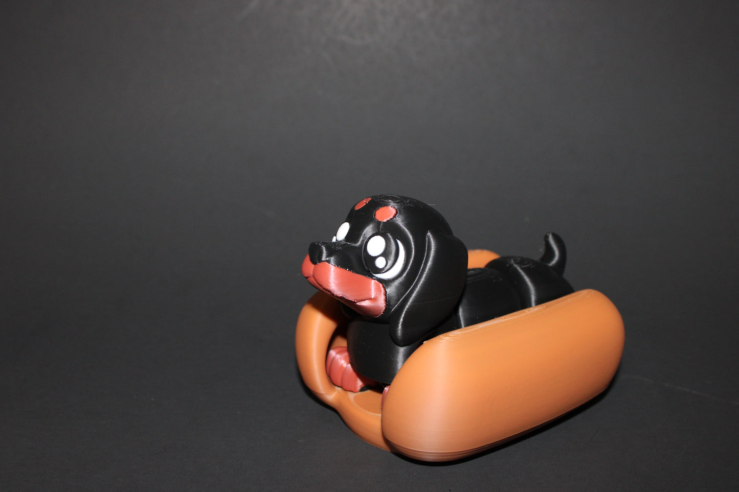 Hot Dog: 3D Printed Fidget Toy 5" long - Wonderland 3D Printing