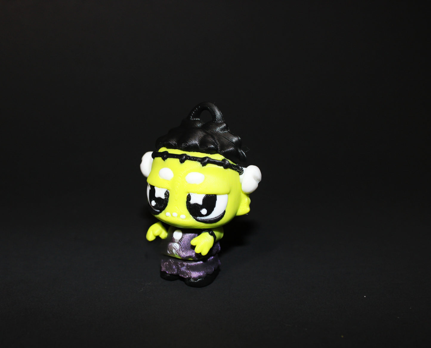3D Printed Flexi Frankenstein and Bride with Heart Container - Wonderland 3D Printing