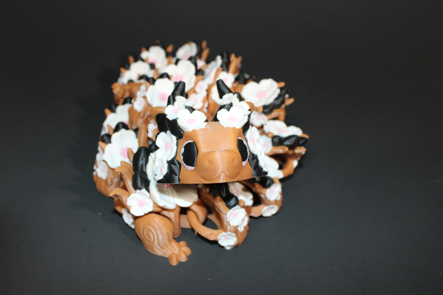 Dogwood Dragon27.5" Long Articulated 3d Printed Figurine - Wonderland 3D Printing