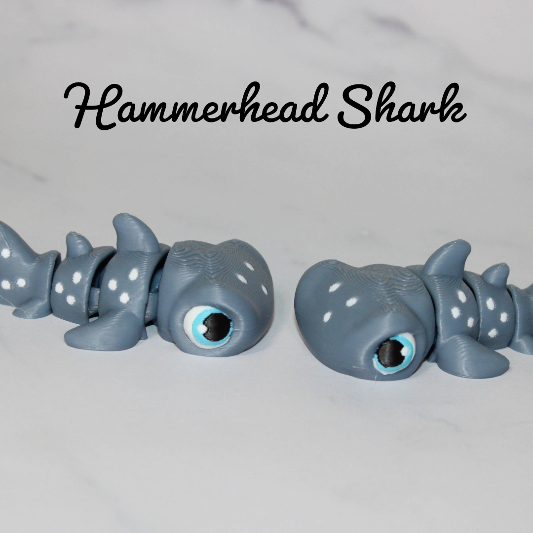 Mini Sea Creatures- Variety to choose from- Articulated 3d Printed Figurine