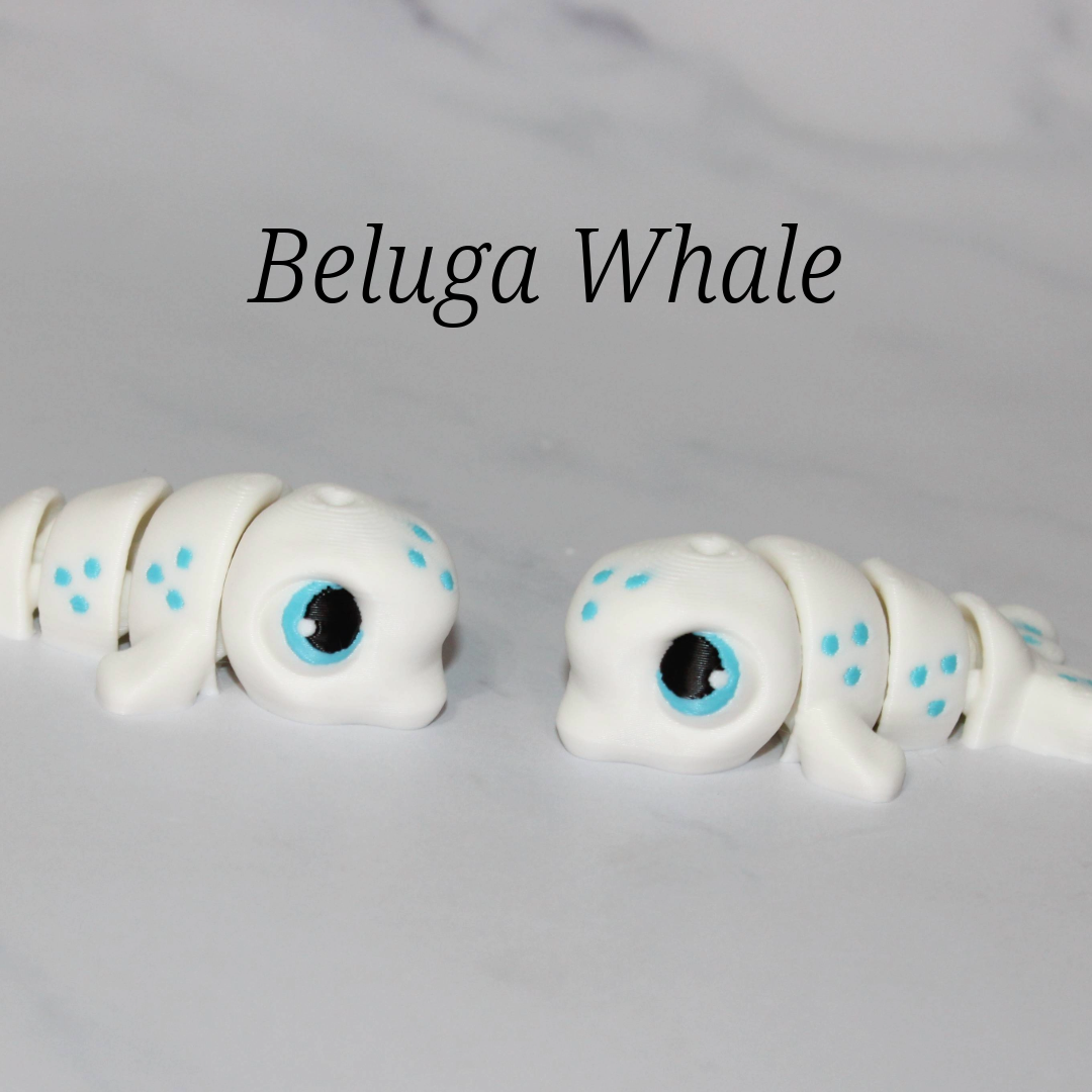Mini Sea Creatures- Variety to choose from- Articulated 3d Printed Figurine