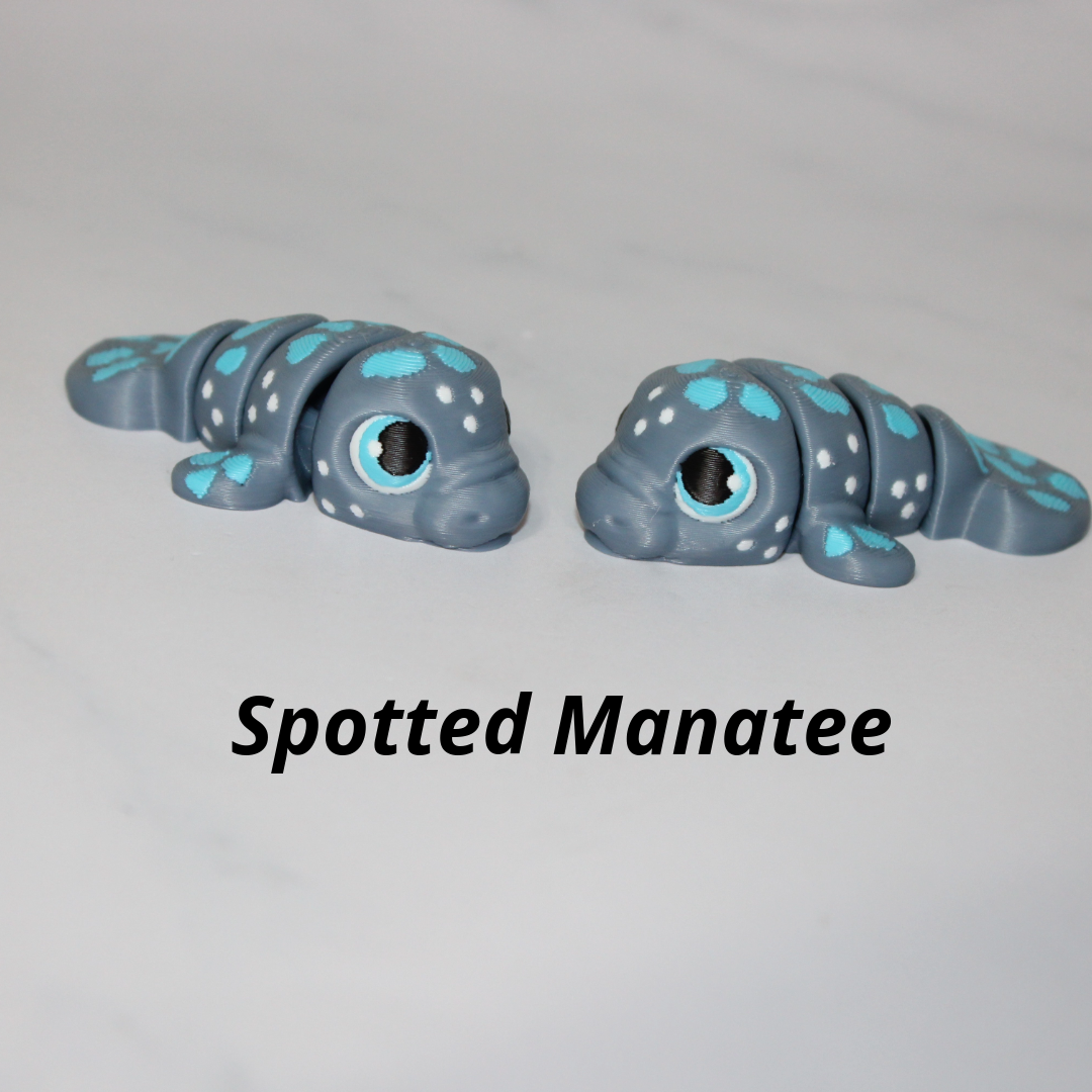 Mini Sea Creatures- Variety to choose from- Articulated 3d Printed Figurine