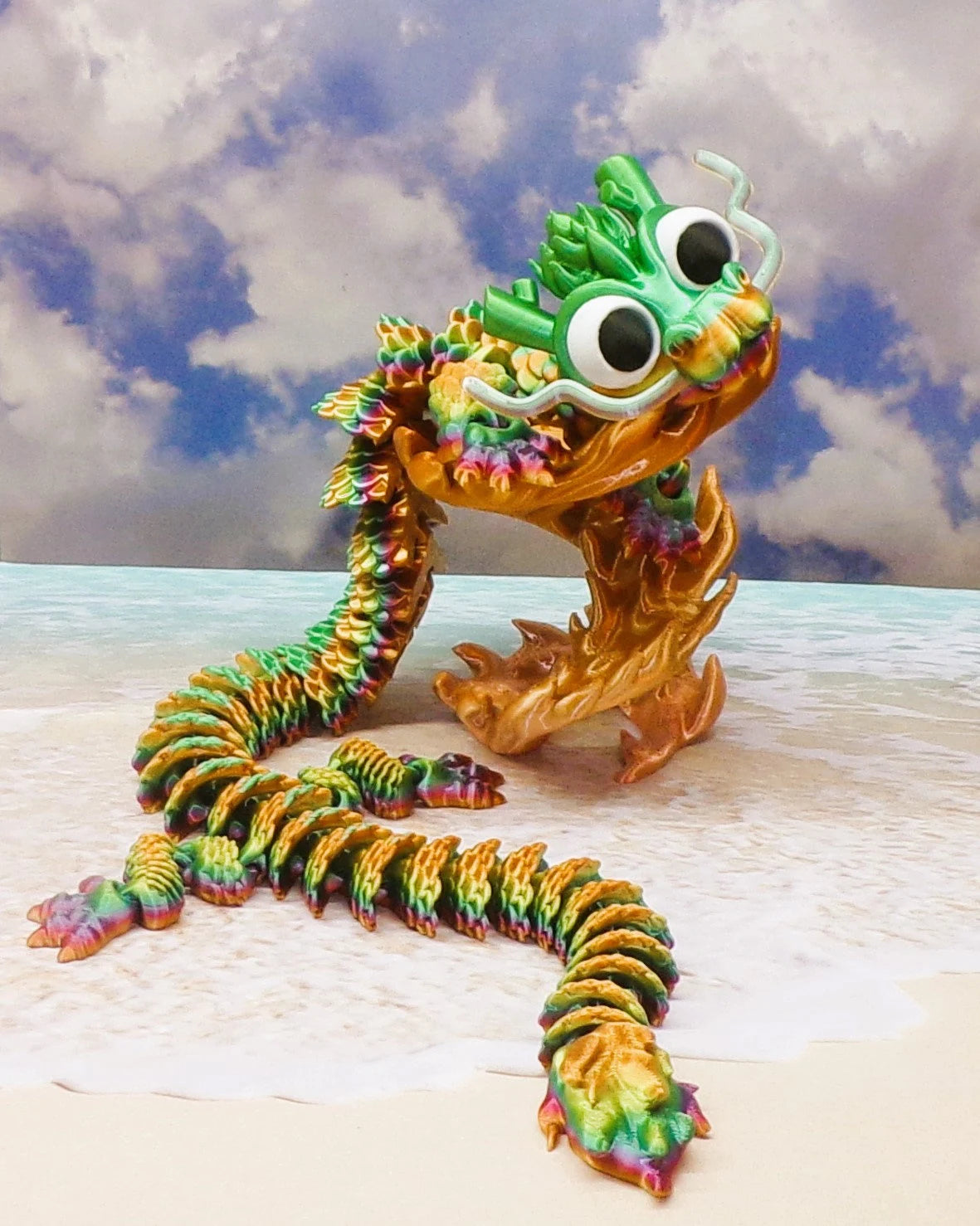 Chinese Baby Dragon (comes with vortex stand) - Wonderland 3D Printing
