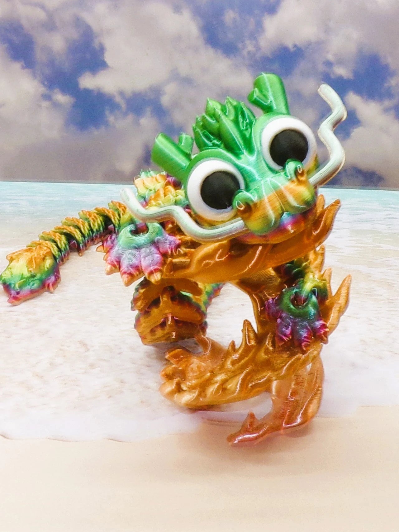 Chinese Baby Dragon (comes with vortex stand) - Wonderland 3D Printing