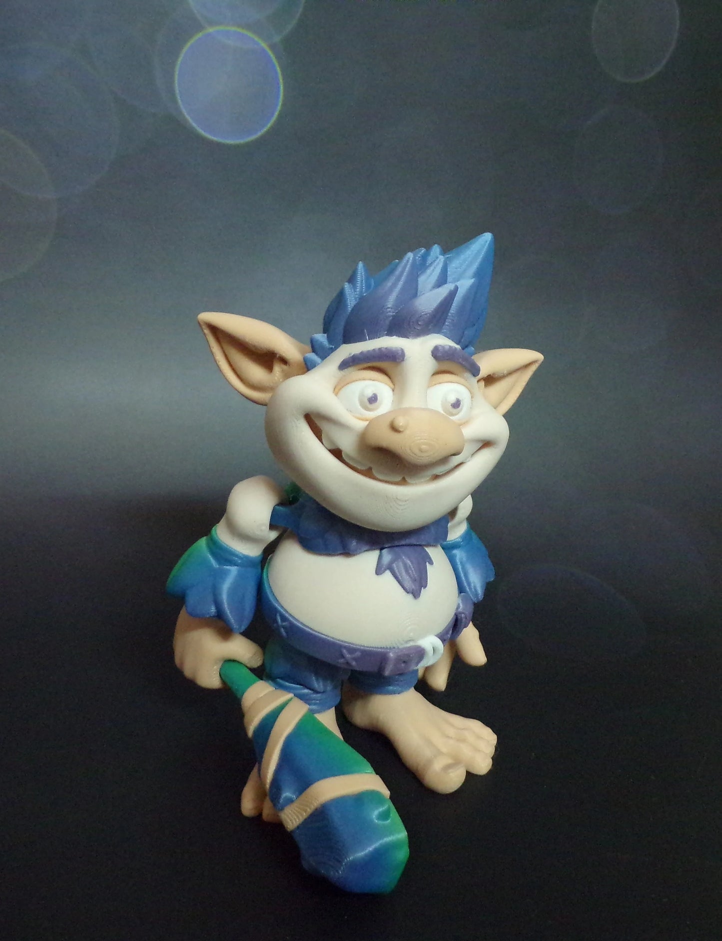 Troll: 3D Printed, Articulated - Wonderland 3D Printing