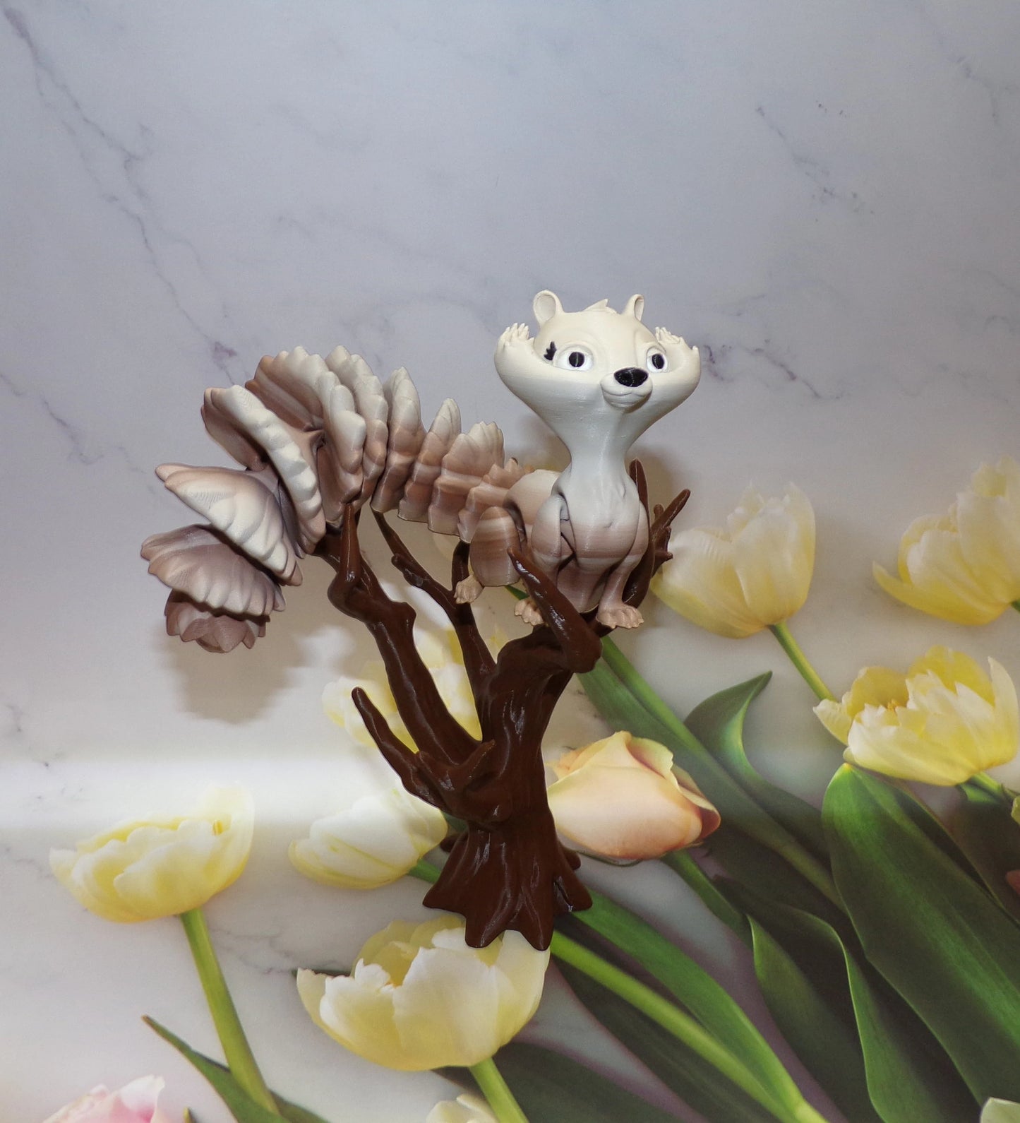 Squirrel: 3D Printed, Articulated - Wonderland 3D Printing