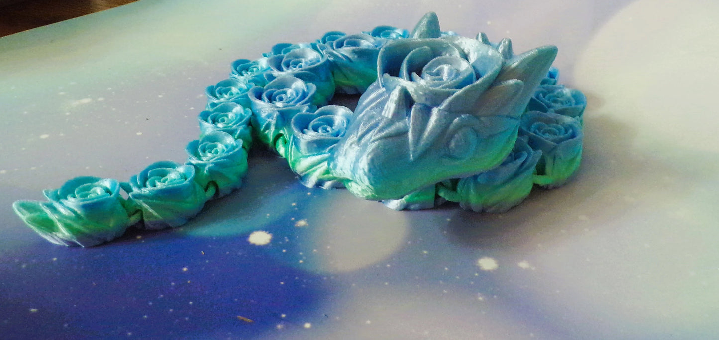 Rose Snake - Wonderland 3D Printing