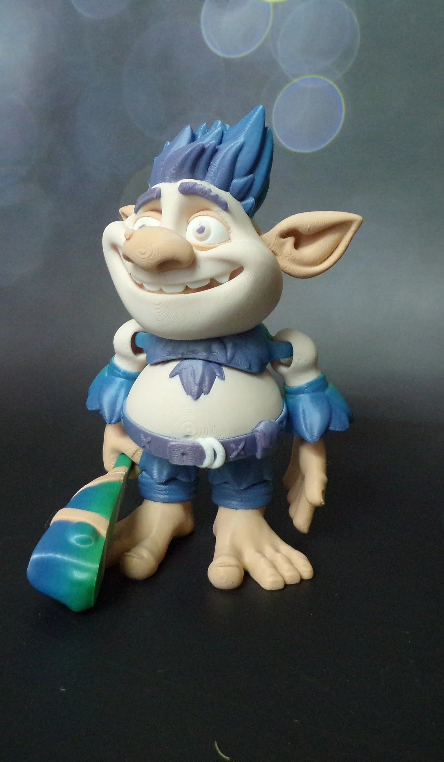 Troll: 3D Printed, Articulated - Wonderland 3D Printing