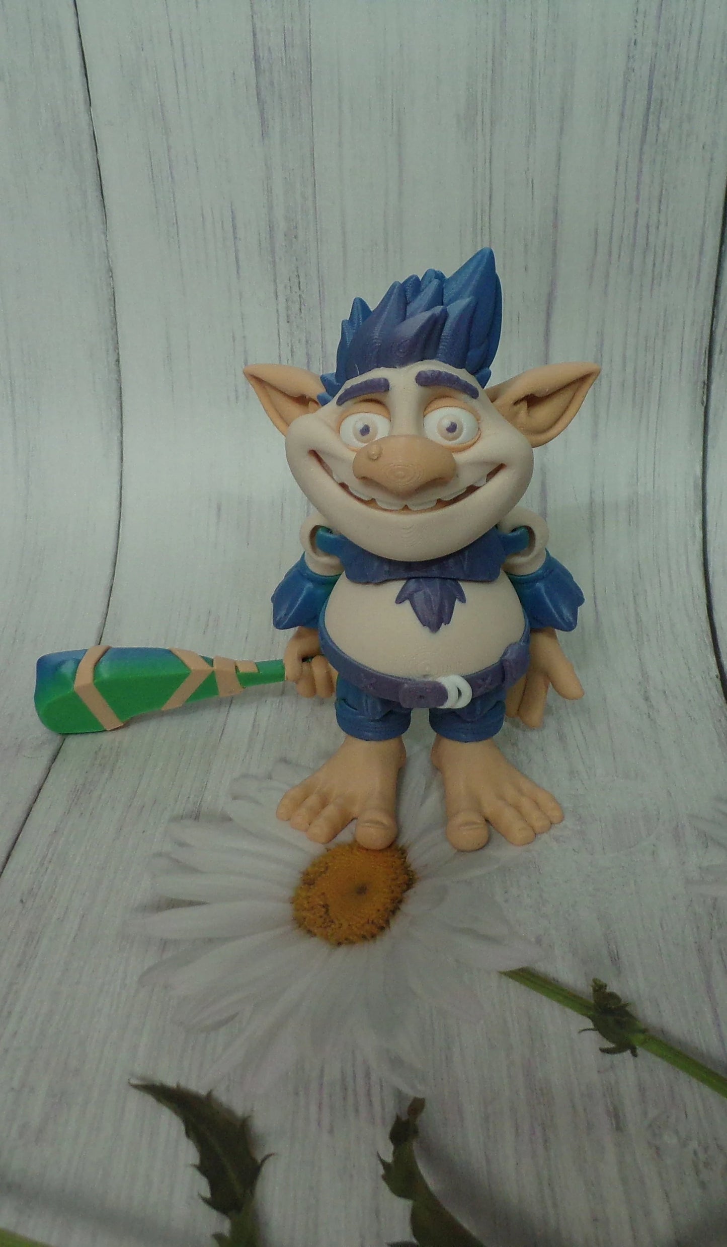 Troll: 3D Printed, Articulated - Wonderland 3D Printing