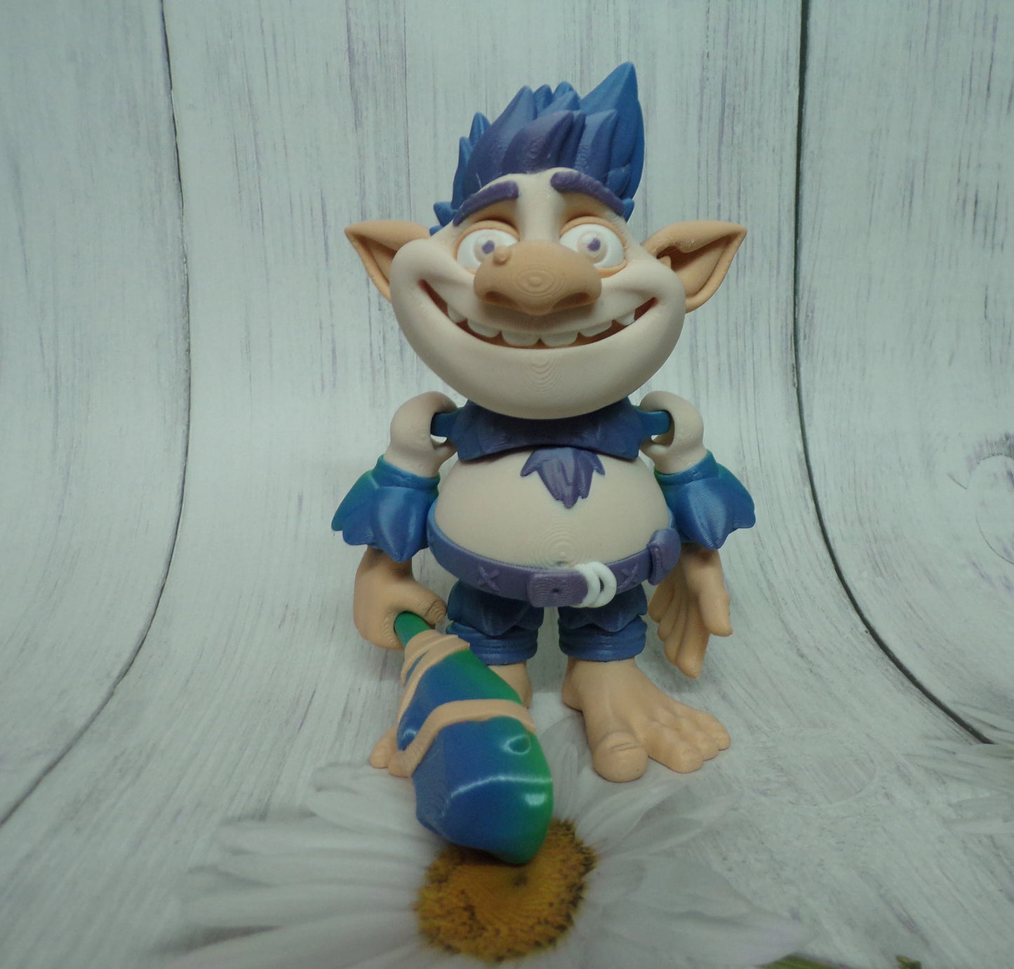 Troll: 3D Printed, Articulated - Wonderland 3D Printing