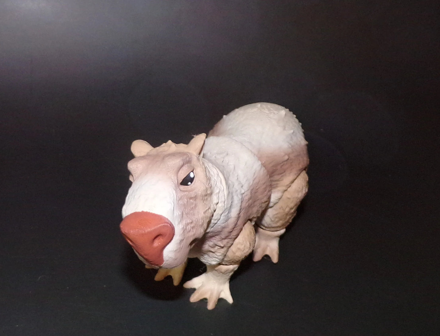 Capybara 3D Printed Articulated Figurine - Wonderland 3D Printing
