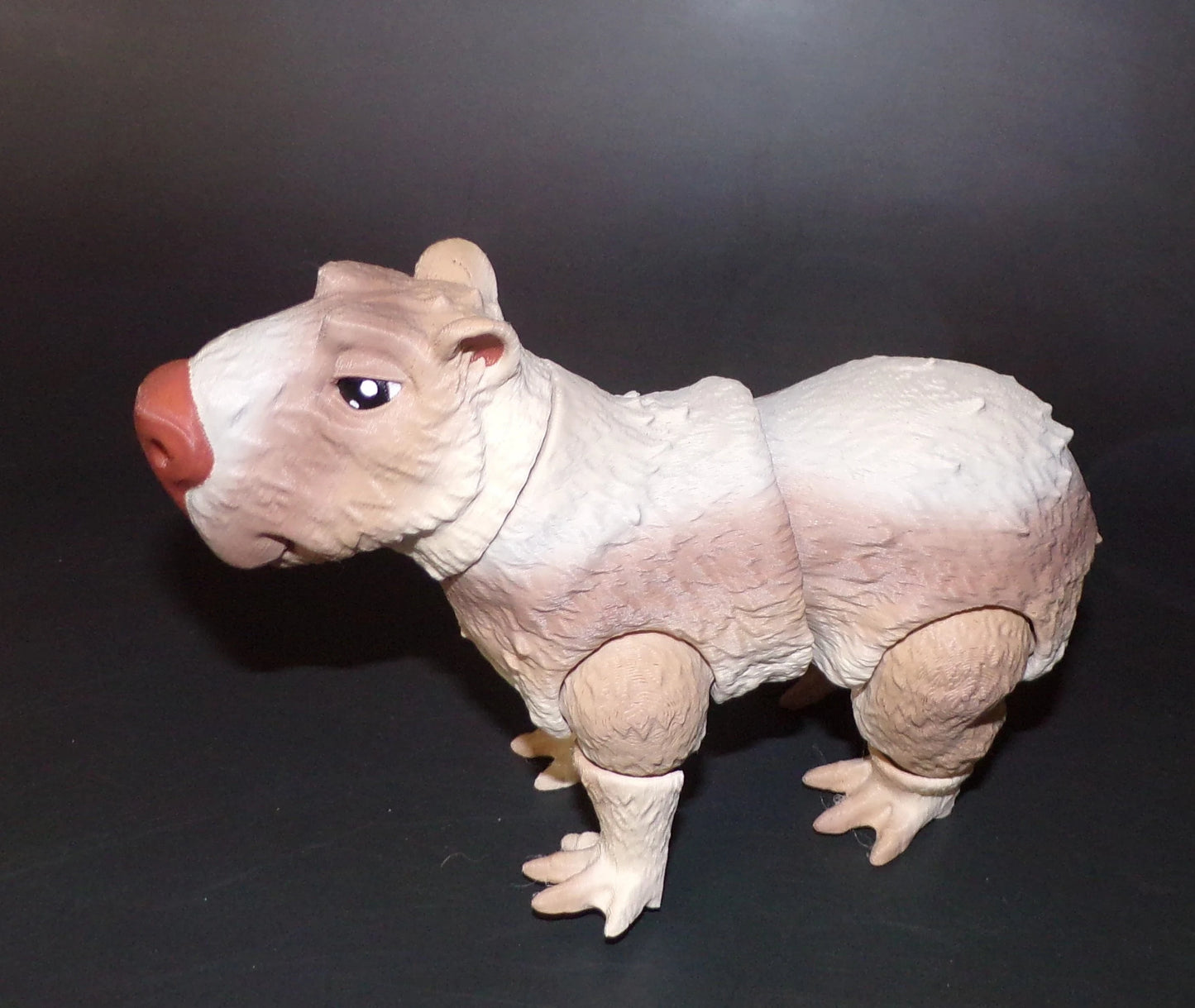 Capybara 3D Printed Articulated Figurine - Wonderland 3D Printing
