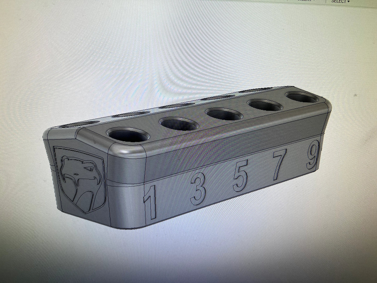 Spark Plug Holder for Reading, Indexing, or Setting Plugs - Wonderland 3D Printing