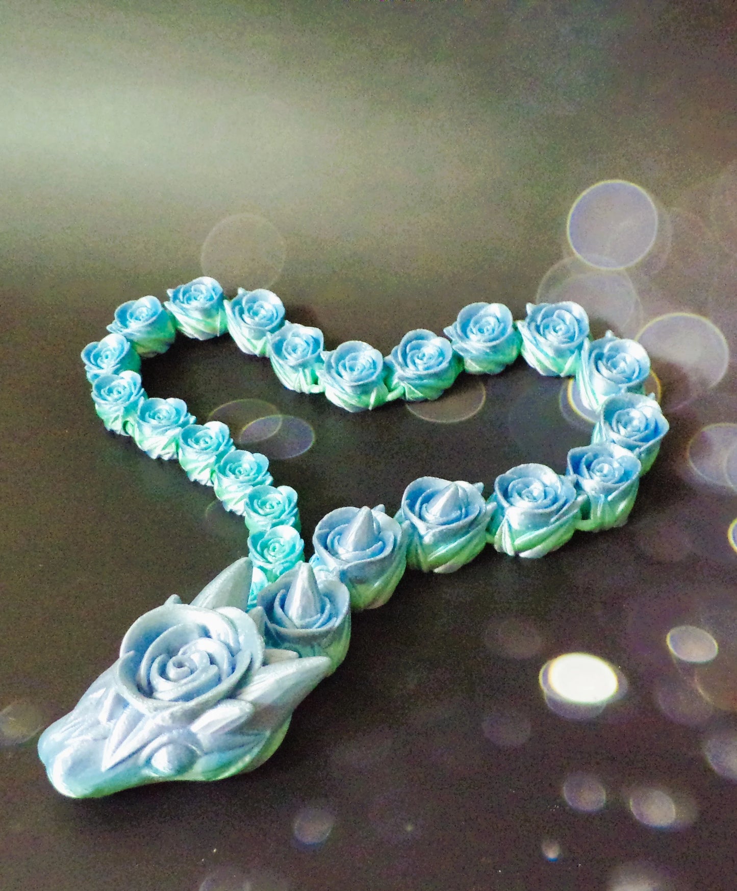 Rose Snake - Wonderland 3D Printing