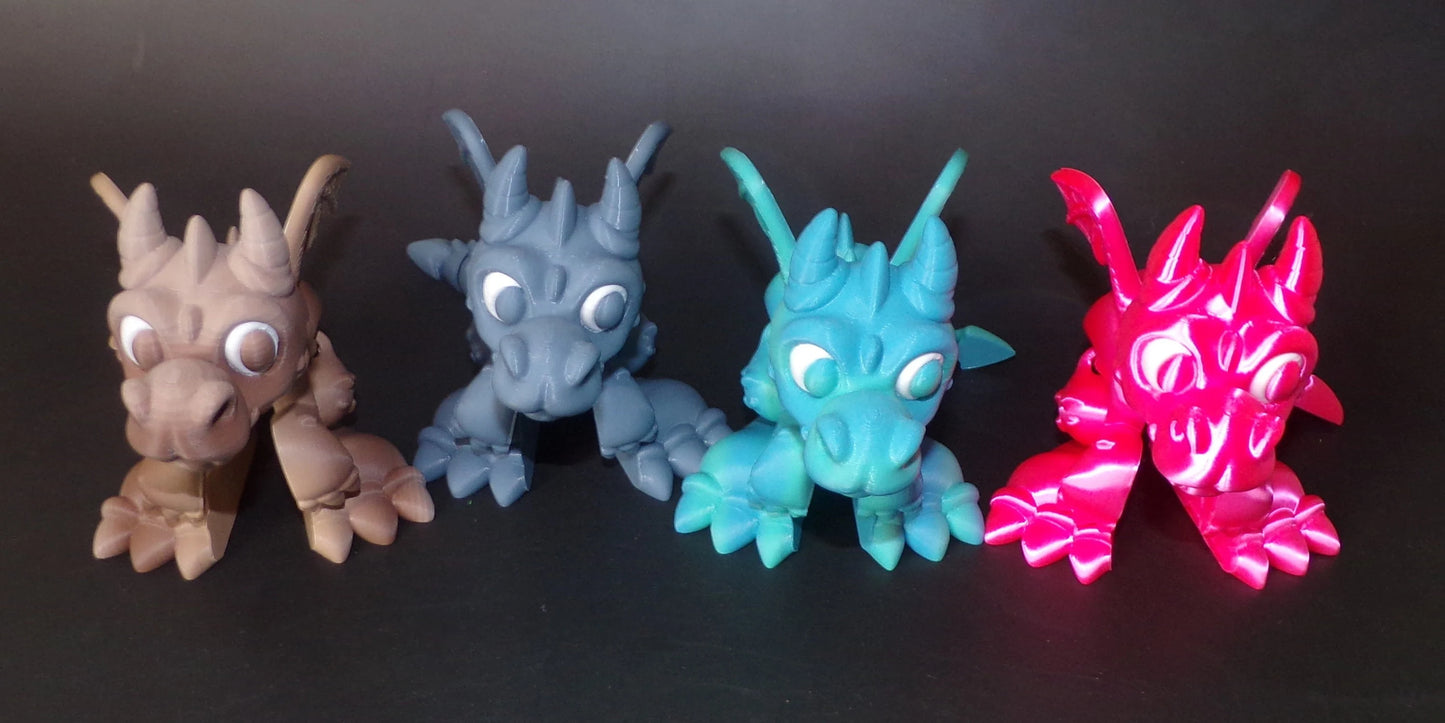 Baby Wyvern Dragon - Wonderland 3D Printing