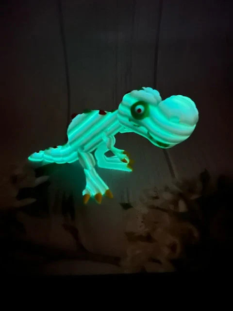 Cute T-Rex: 3D Printed, Articulated - Wonderland 3D Printing