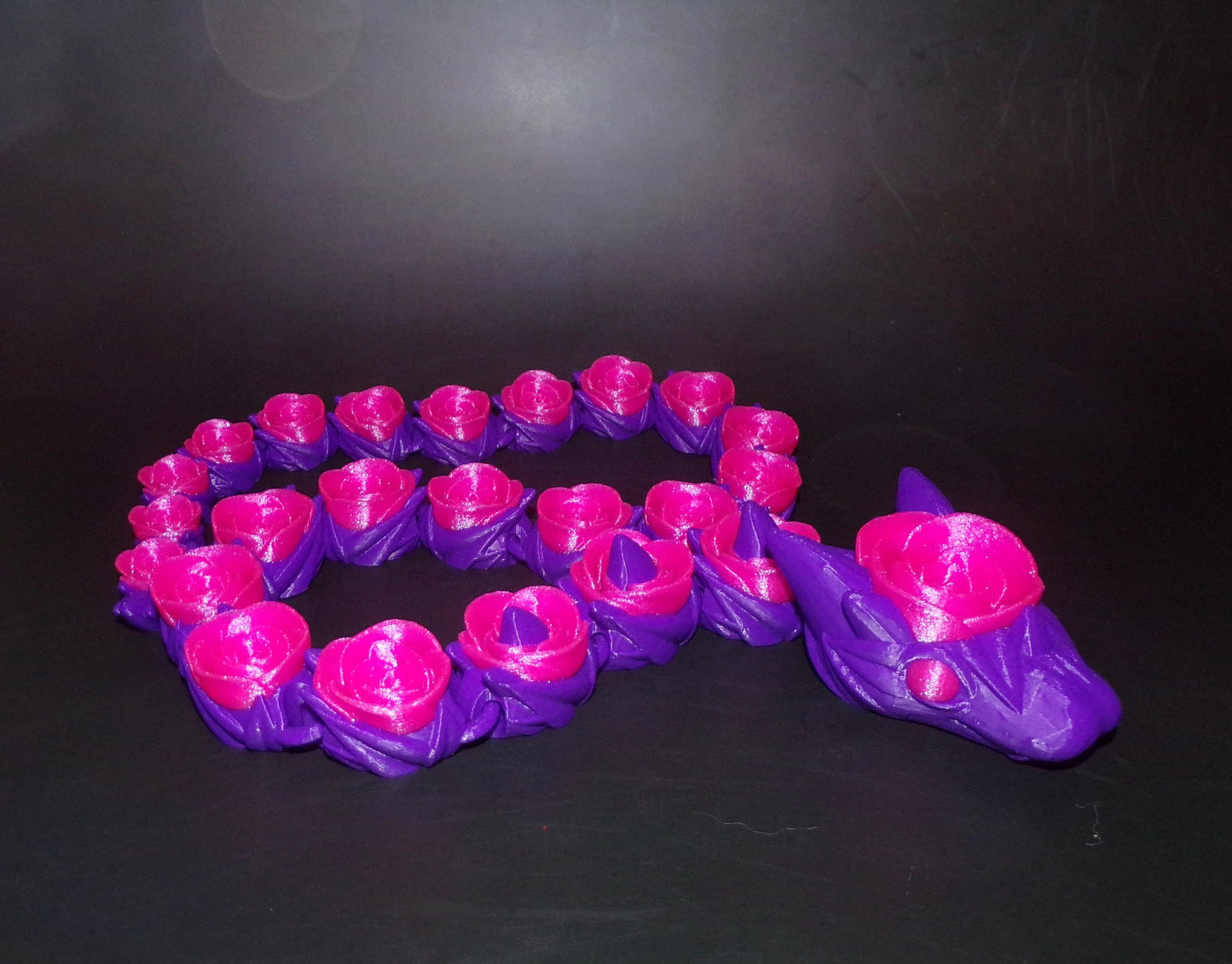 Rose Snake - Wonderland 3D Printing