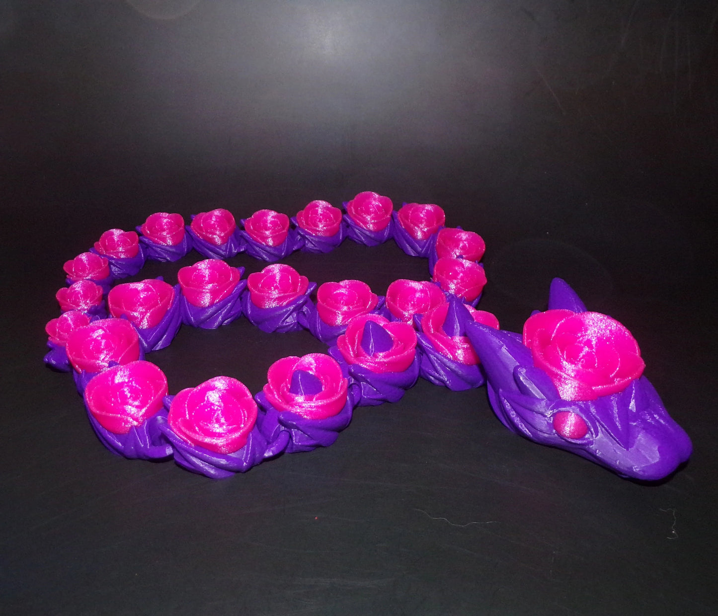 Rose Snake - Wonderland 3D Printing