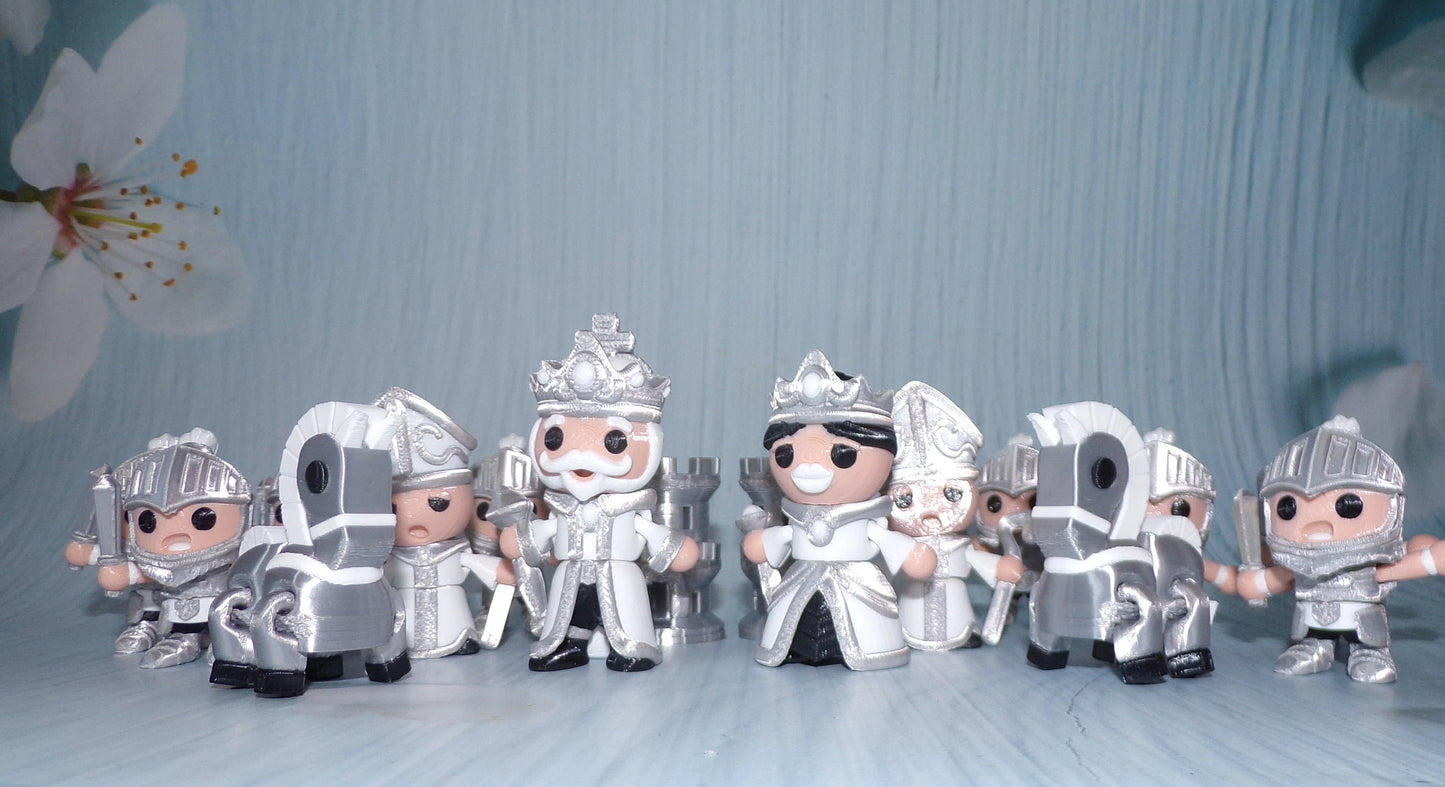Chess Set - Wonderland 3D Printing