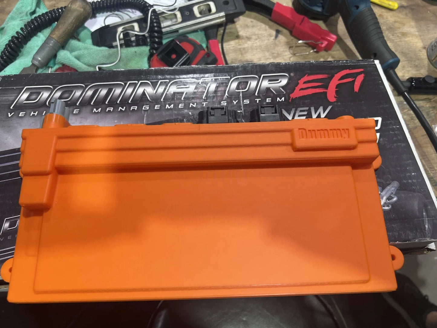 Holley Dominator ECU Dummy for Mockup Fabrication, Customizable - Wonderland 3D Printing