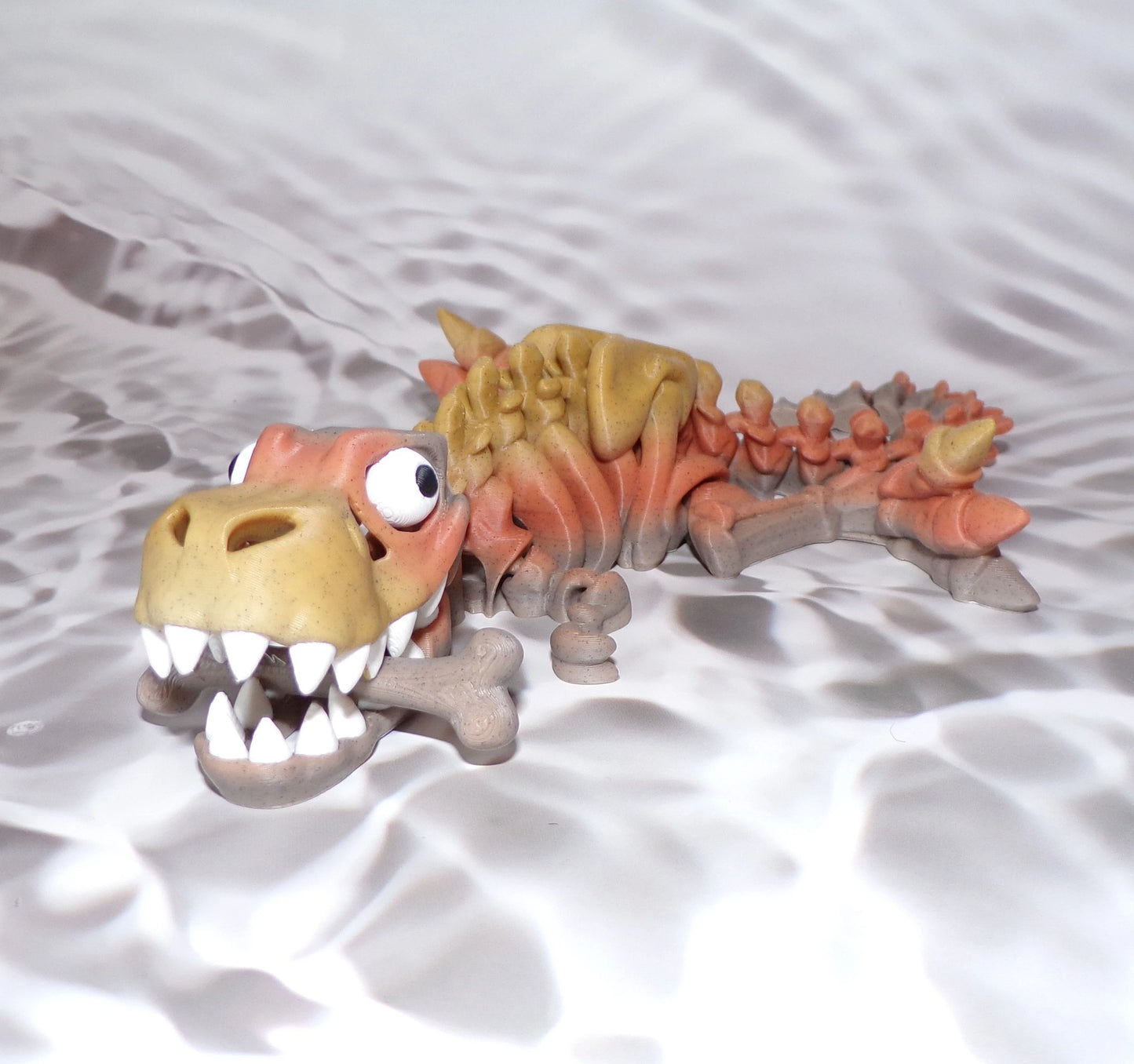 T-Rex Skeleton : 3D Printing Articulated - Wonderland 3D Printing