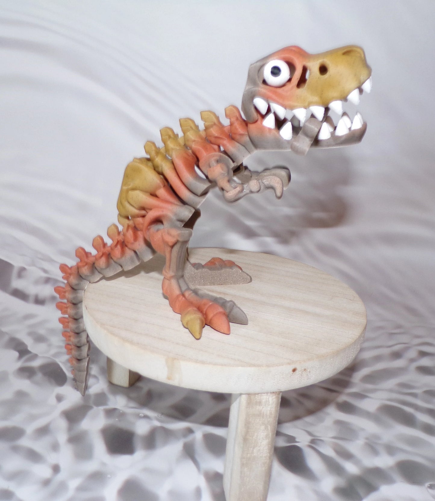 T-Rex Skeleton : 3D Printing Articulated - Wonderland 3D Printing