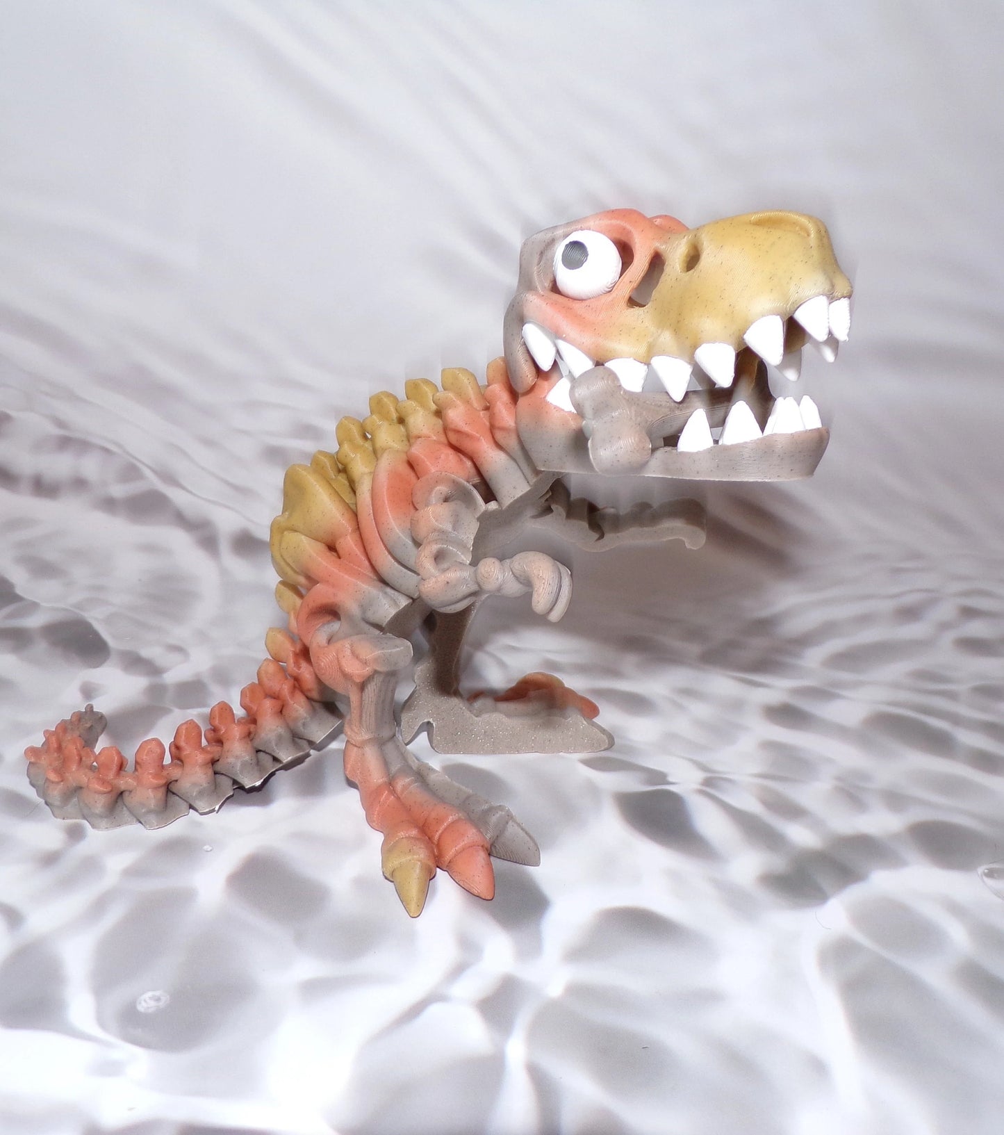 T-Rex Skeleton : 3D Printing Articulated - Wonderland 3D Printing