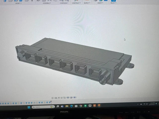 Holley Dominator ECU Dummy for Mockup Fabrication, Customizable - Wonderland 3D Printing