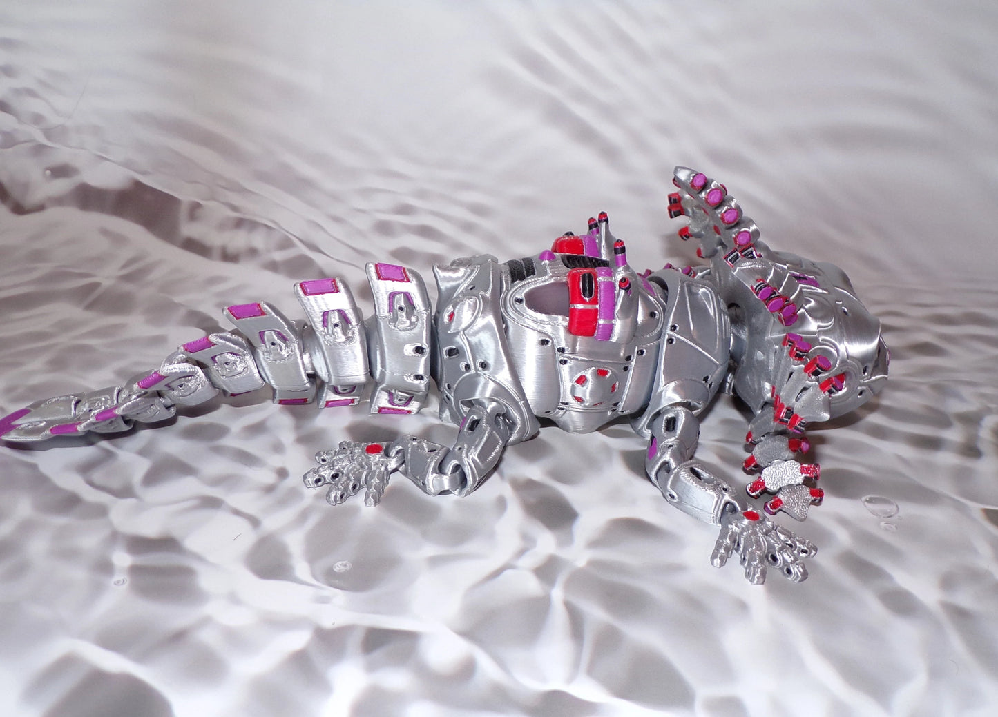 Robot Axolotl - Wonderland 3D Printing