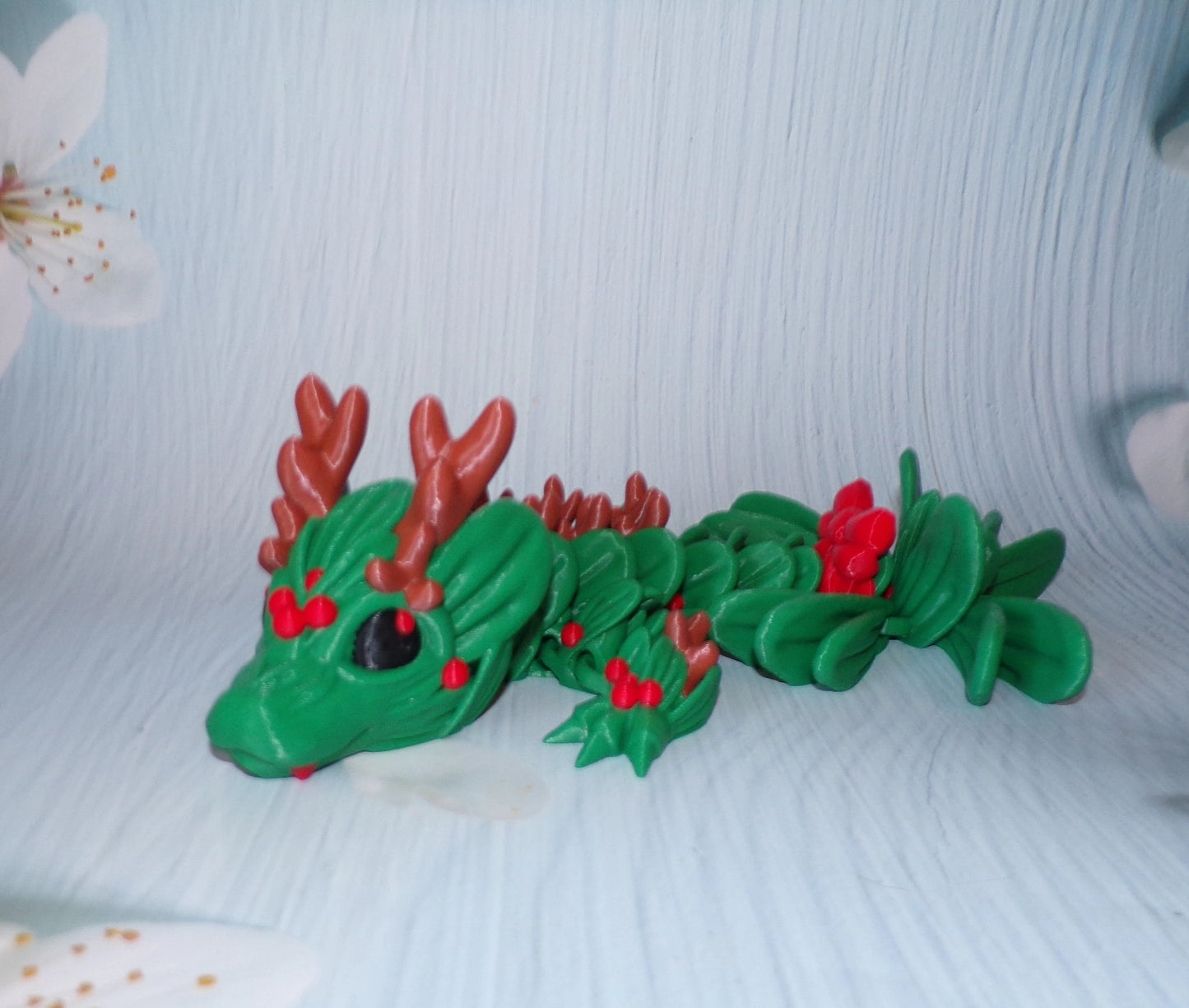 Mistletoe Baby Dragon - Wonderland 3D Printing